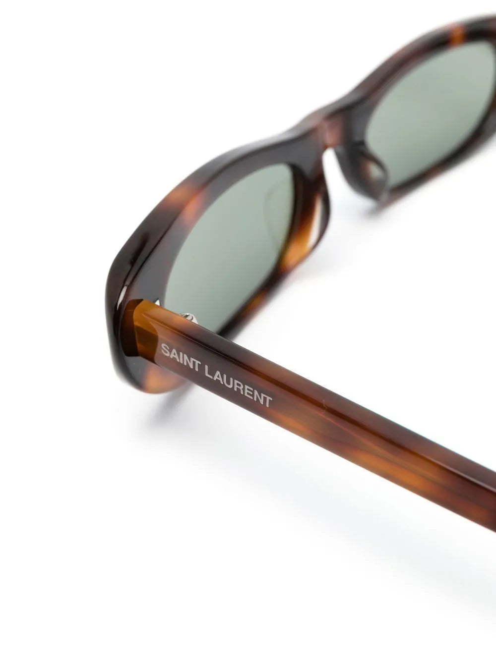 Saint Laurent Eyewear lunettes de soleil SL557 à effet écailles de tortue