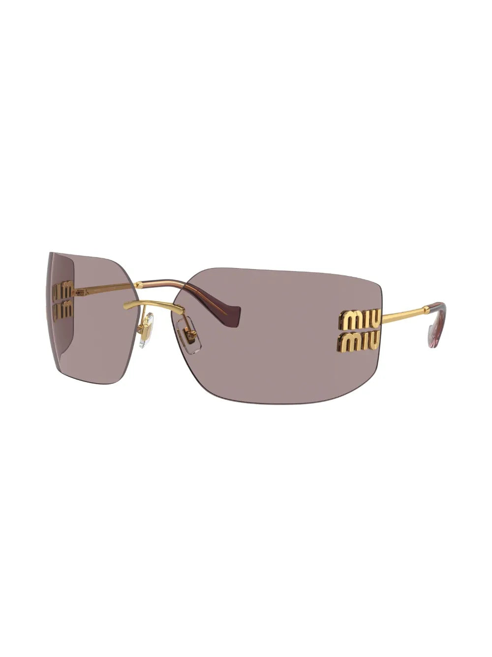 Miu Miu Eyewear lunettes de soleil Runway à design sans montures