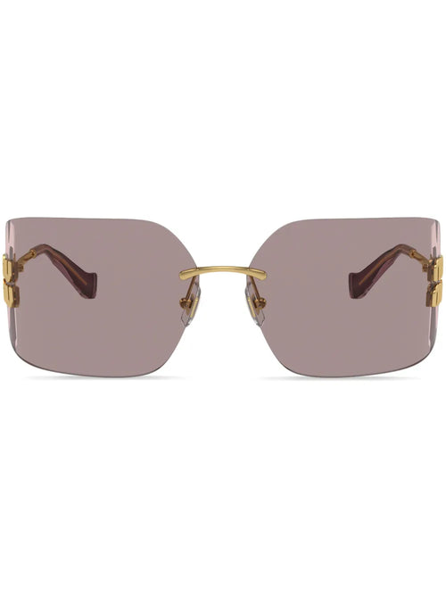 Miu Miu Eyewear lunettes de soleil Runway à design sans montures