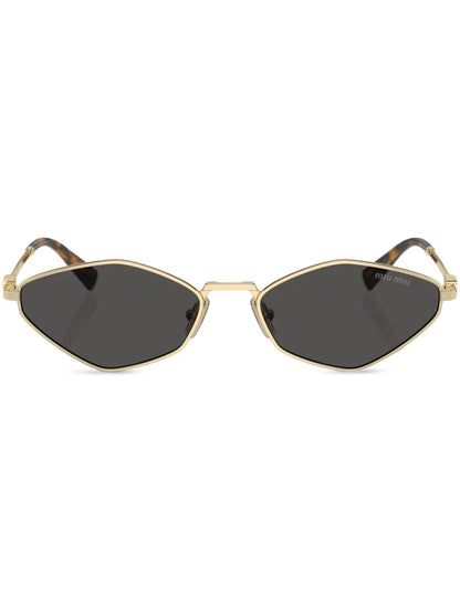 Miu Miu Eyewear lunettes de soleil à monture géométrique