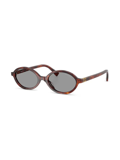 Miu Miu Eyewear lunettes de soleil à monture ovale