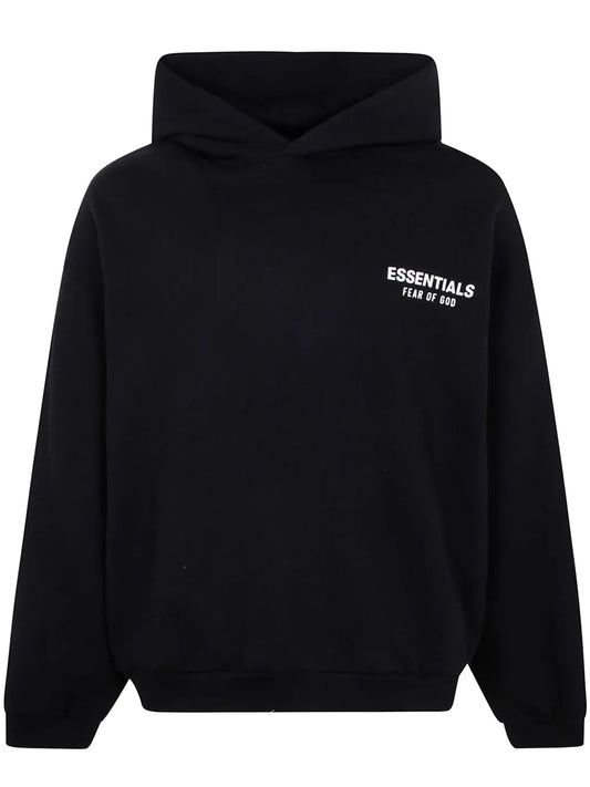 hoodie à logo imprimé