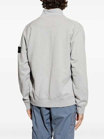 sweat en coton à patch Compass