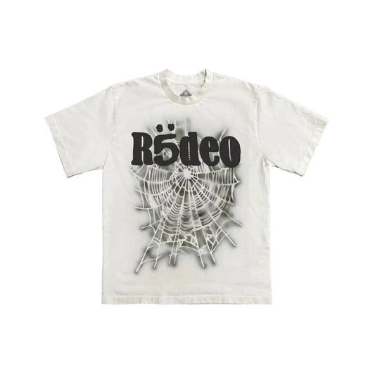 SPIDER X CACTUS JACK T-SHIRT TRAVIS SCOTT DAYS BEFORE R5DEO TEE III WHITE