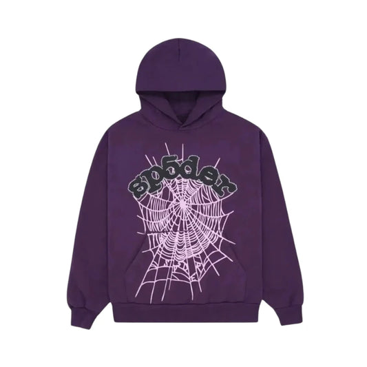 SPIDER HOODIE WEBSUIT PURPLE