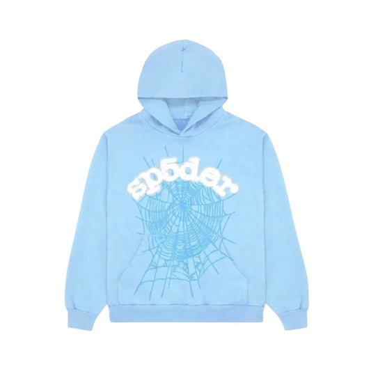 SPIDER HOODIE WEBSUIT SKY BLUE