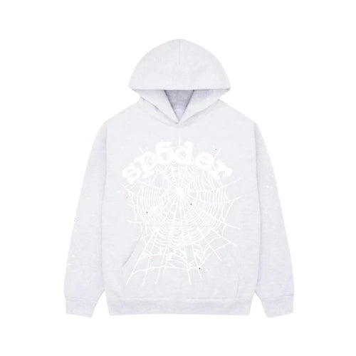 SPIDER HOODIE OG WEB HEATHER GREY
