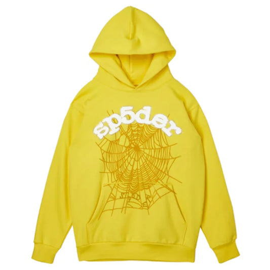SPIDER HOODIE WEBSUIT YELLOW
