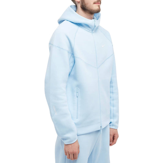 Nocta Tech Fleece Blue Zip-Up Ensemble (Bas + Haut)
